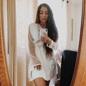 Flora Nikrooz Ivory Bridal Robe